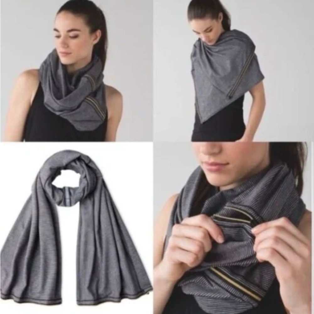 Lululemon vinyasa zipper scarf